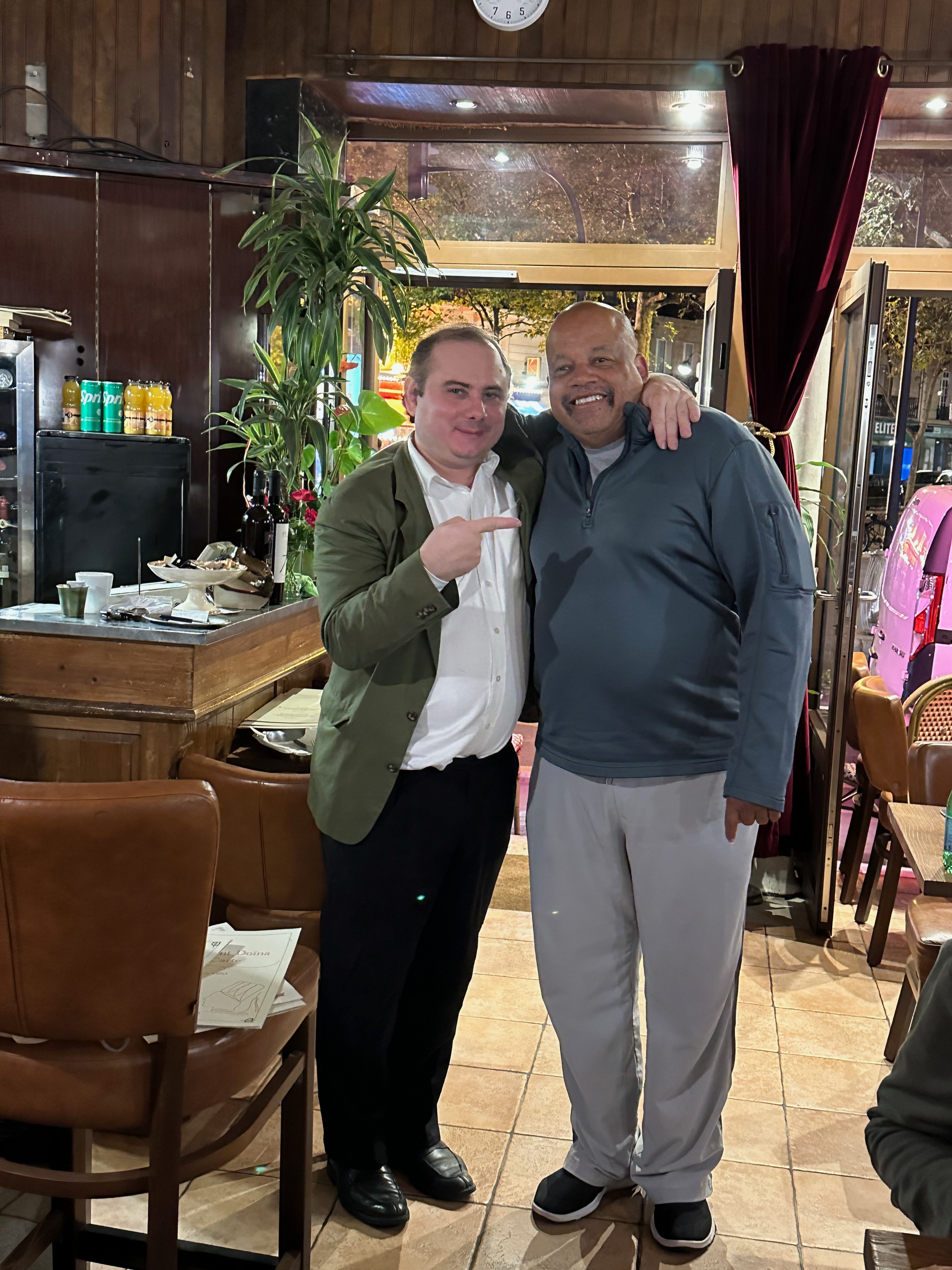 Famous Chef Thomas at Doina, Paris