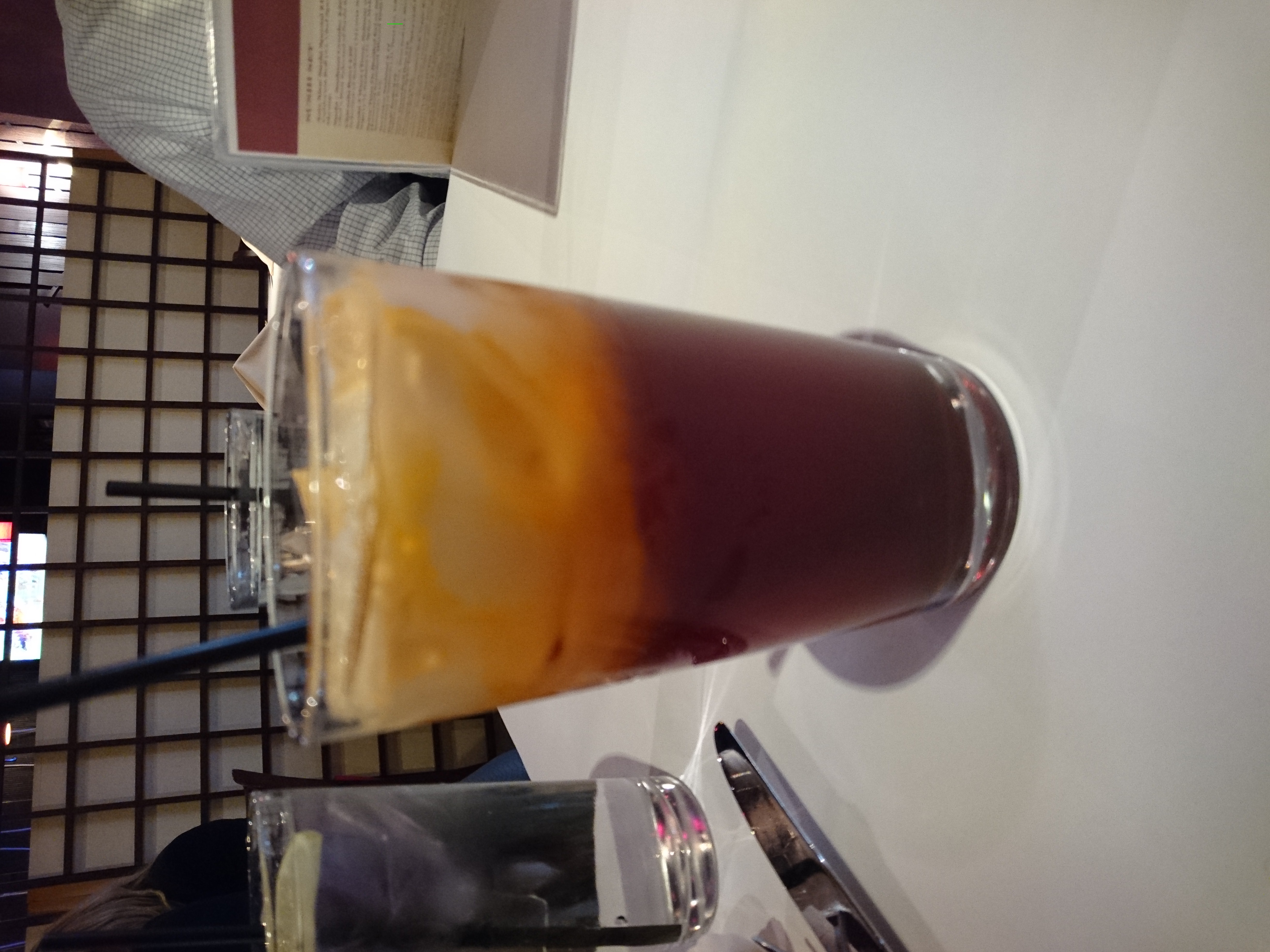 Thai iced tea