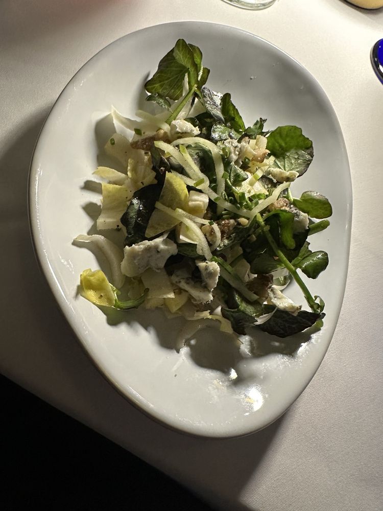 Watercress salad at Maison Bleue