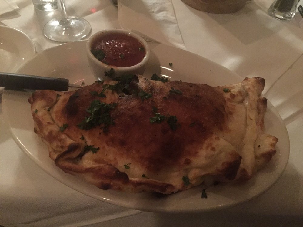 Calzone at Trattoria Da Franco's