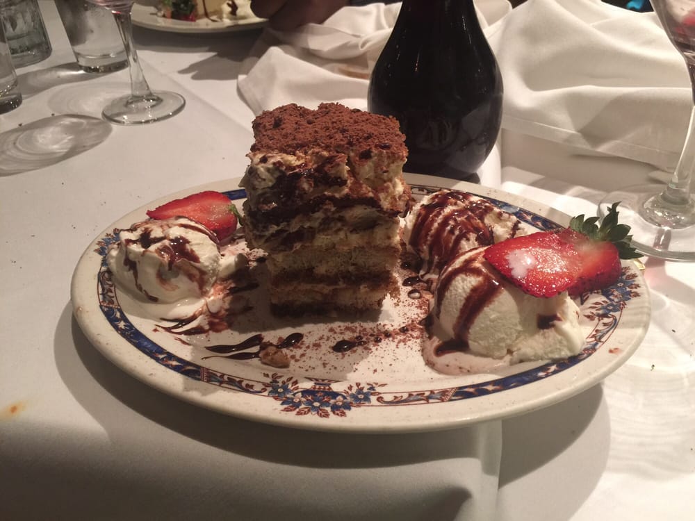 Tiramisu at Trattoria Da Franco's